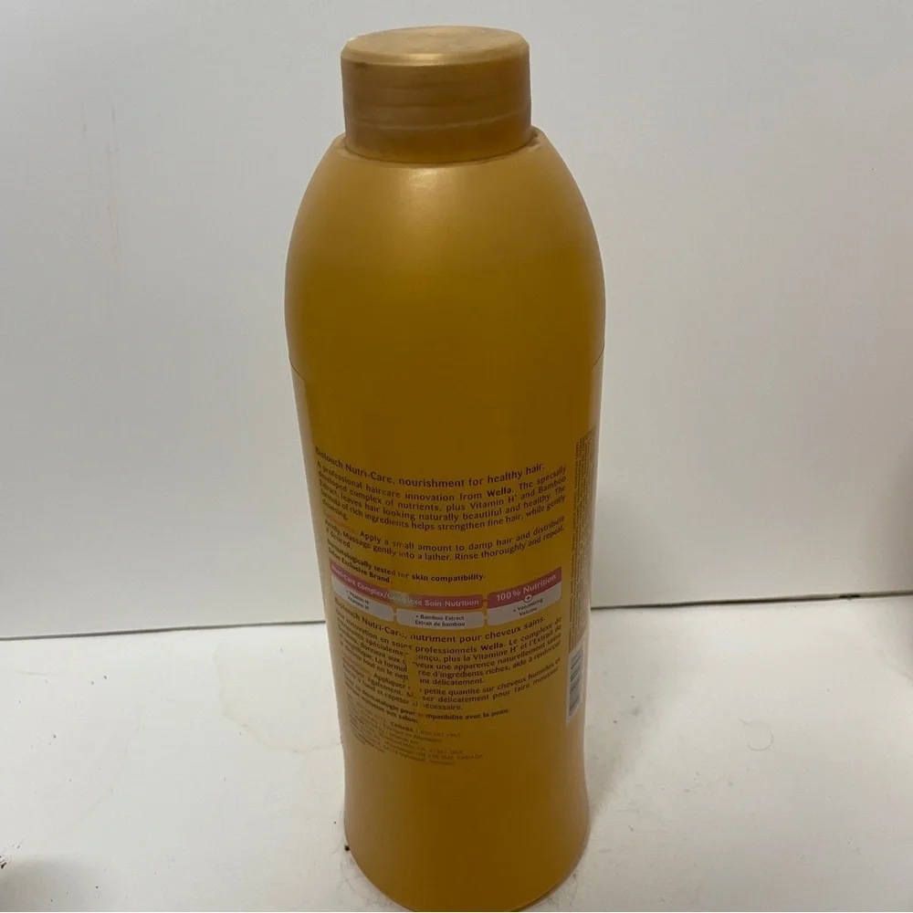 Wella Biotouch Volume Nutrition Shampoo 51 OZ HTF